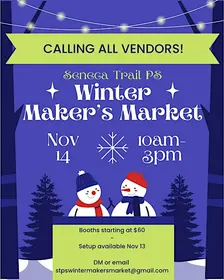 Seneca Trail PS Winter Maker's Market