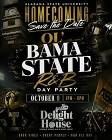 Ol’ Bama State Alumni R&B Day party