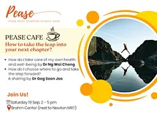 Pease Cafe: How to take the leap into your next chapter?