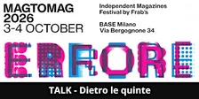 MAG TO MAG 2026 TALK: Dietro le quinte