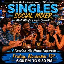 Singles Social Mixer Naperville, IL Spartan Ale House