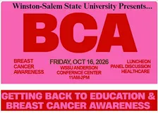 WSSU Breast Cancer Awareness Luncheon