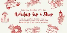 Holiday Sip & Shop with Tavolo Vigneto