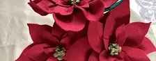Felt Poinsettias Workshop