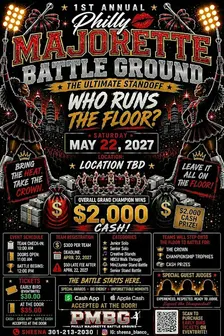 PHILLY MAJORETTE BATTLE GROUND !!!!