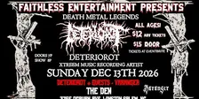 DETERIOROT + Guests VARANGER - Sun Dec 13 2026 The Den - Winston-Salem, NC