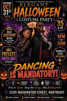 35 & Older Private Halloween Costume Party