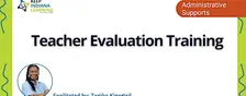 Teacher Evaluation Training