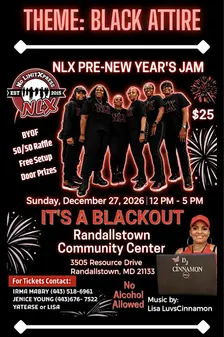 NLX 3rd ANNUAL PRE-NEW YEARS "BLACKOUT" LINE DANCE JAM
