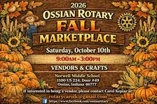 Ossian Rotary Fall Marketplace