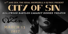 Cabaret Dinner Theater: City of Sin Edition!
