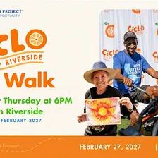 CicloRiverside Arts Walk - BZP Riverside Volunteer Opportunity