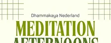Meditation afternoons at the Smiles Health Center