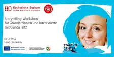 Storytelling-Workshop für Gründer*innen und Interessierte