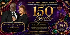 Mount Carmel Baptist Church 150th Gala Celebration