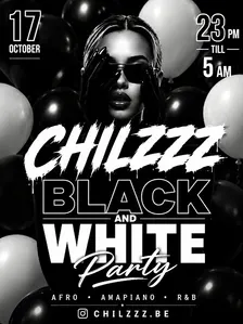 CHILZZZ BLACK AND WHITE PARTY
