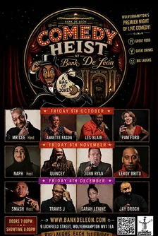 Comedy Heist - Wolverhampton's Premiere Live Comedy Night