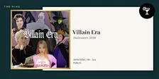 Halloween 2026: Villain Era