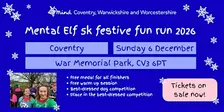 Mental Elf 2026 5k Festive Fun Run - Coventry