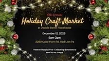 4th annual Holiday Craft Market at Double Barrel Roadhouse