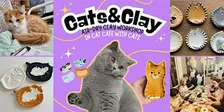 Cats&Clay - clay workshop in cat cafe with cats - Nijmegen