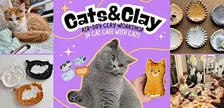 Cats&Clay - clay workshop in cat cafe with cats - Nijmegen