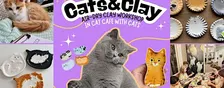 Cats&Clay - clay workshop in cat cafe with cats - Nijmegen