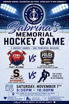 Sabrina's 4th Annual Memorial Hockey Game