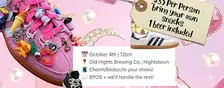 Hobby Ho x Old Hights Brewing Co Charm Shoe Event
