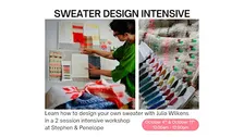 Sweater Design Intensive with Julia Wilkens
