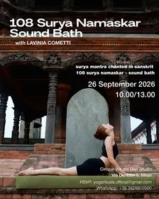 108 Surya Namaskar & Sound Bath