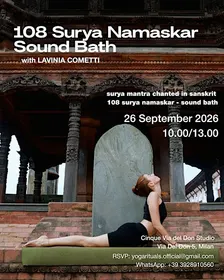 108 Surya Namaskar & Sound Bath