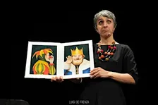 Arancio Vivo in VEZ Susi Danesin in Letture senza parole ma molto rumorose