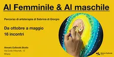 Al Femminile & Al maschile, percorso di arteterapia