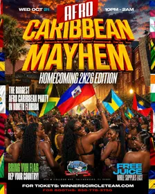 AFRO-CARRIBEAN MAYHEM | HOMECOMING EDITION