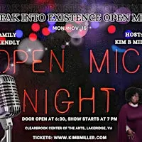 Speak Into Existence Open Mic (Nov.)