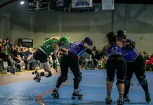 Detroit Roller Derby: D Funk vs Detroit Pistoffs