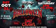 The Fright Crawl | Barcelona Halloween Day Bar Crawl 2026 | Sat, Oct 31