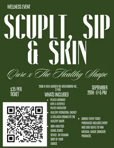 Sculpt, Sip & Skin