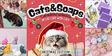 Cats&Soaps - Soap Making Workshop with Cats in cat cafe - Christmas