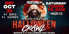 The Fright Crawl | Madrid's #1 Halloween Bar Crawl 2026 | Sat, Oct 31