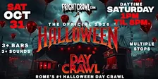 The Fright Crawl | Rome Halloween Day Bar Crawl 2026 | Sat, Oct 31