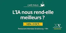 Café philo: l'IA nous rend-t-elle meilleurs?