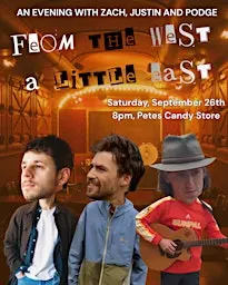 From the west a little east