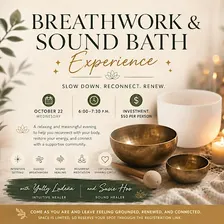 Breathwork & Sound Bath Experience