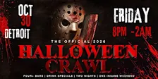 Detroit Halloween Bar Crawl — Halloween Friday, Fri, Oct 30