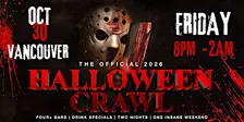 Vancouver Halloween Bar Crawl — Halloween Friday, Fri, Oct 30