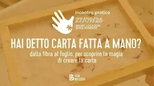 Hai detto carta fatta a mano?