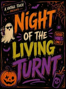“Night Of The Living Turnt” Bar Crawl