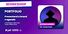 Premio PLAY Festival 2026 - PORTFOLIO  [Dom 27 settembre, ore 12:00]